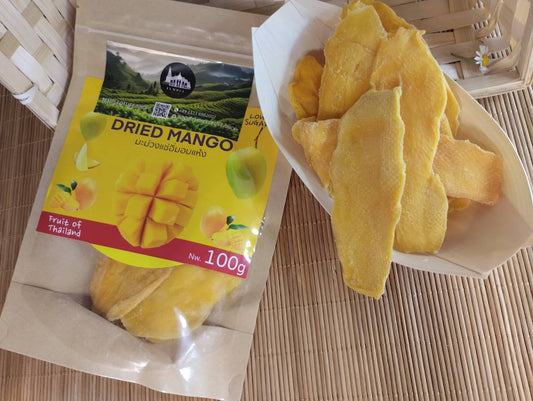 getrocknete Mangostreifen