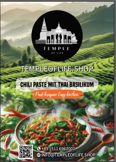 Chili Paste mit Thai Basilikum (Pad Ka Prao)