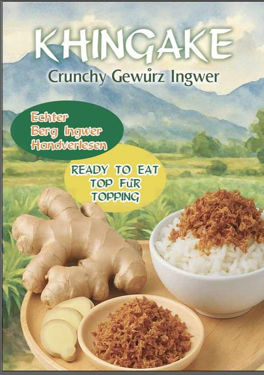 Crunchy Gewürzingwer