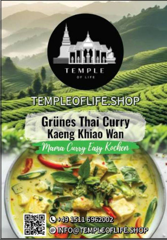 Grünes Thai Curry Set