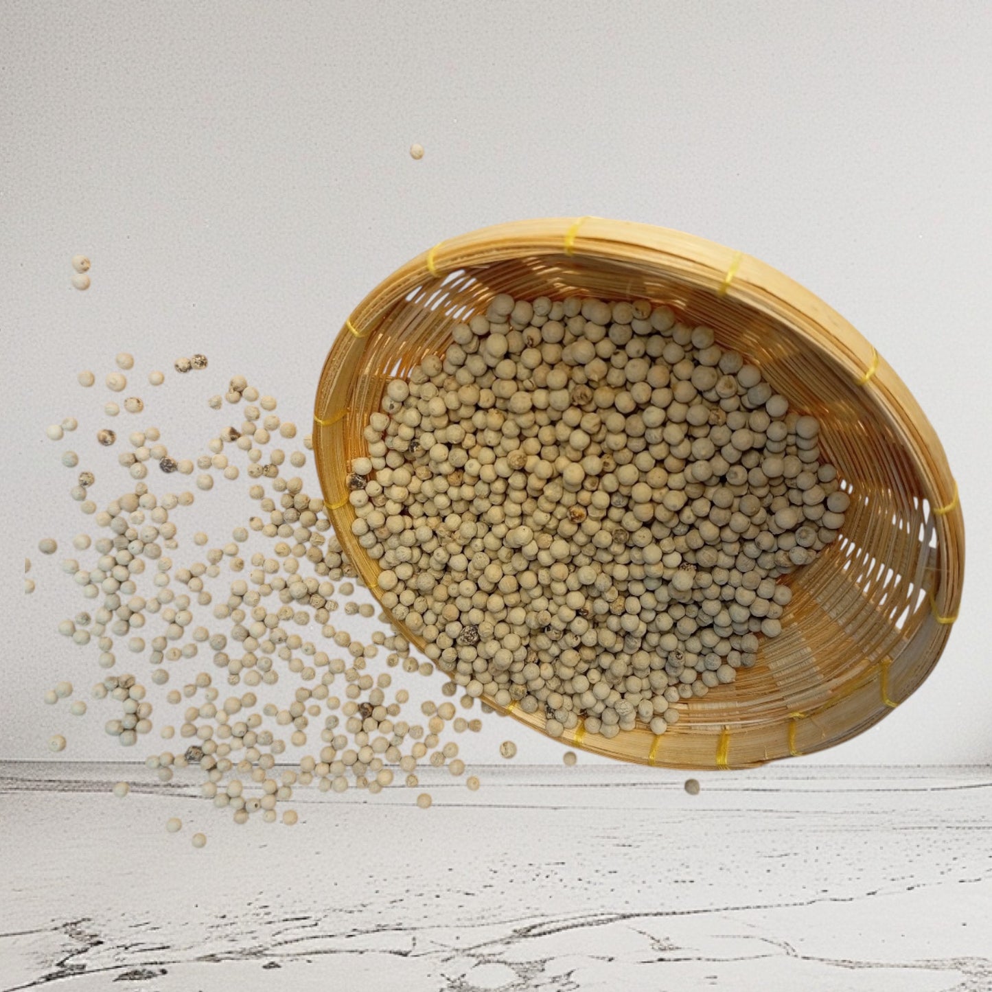 whole white pepper