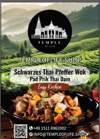 Schwarzes Thai Pfeffer Wok